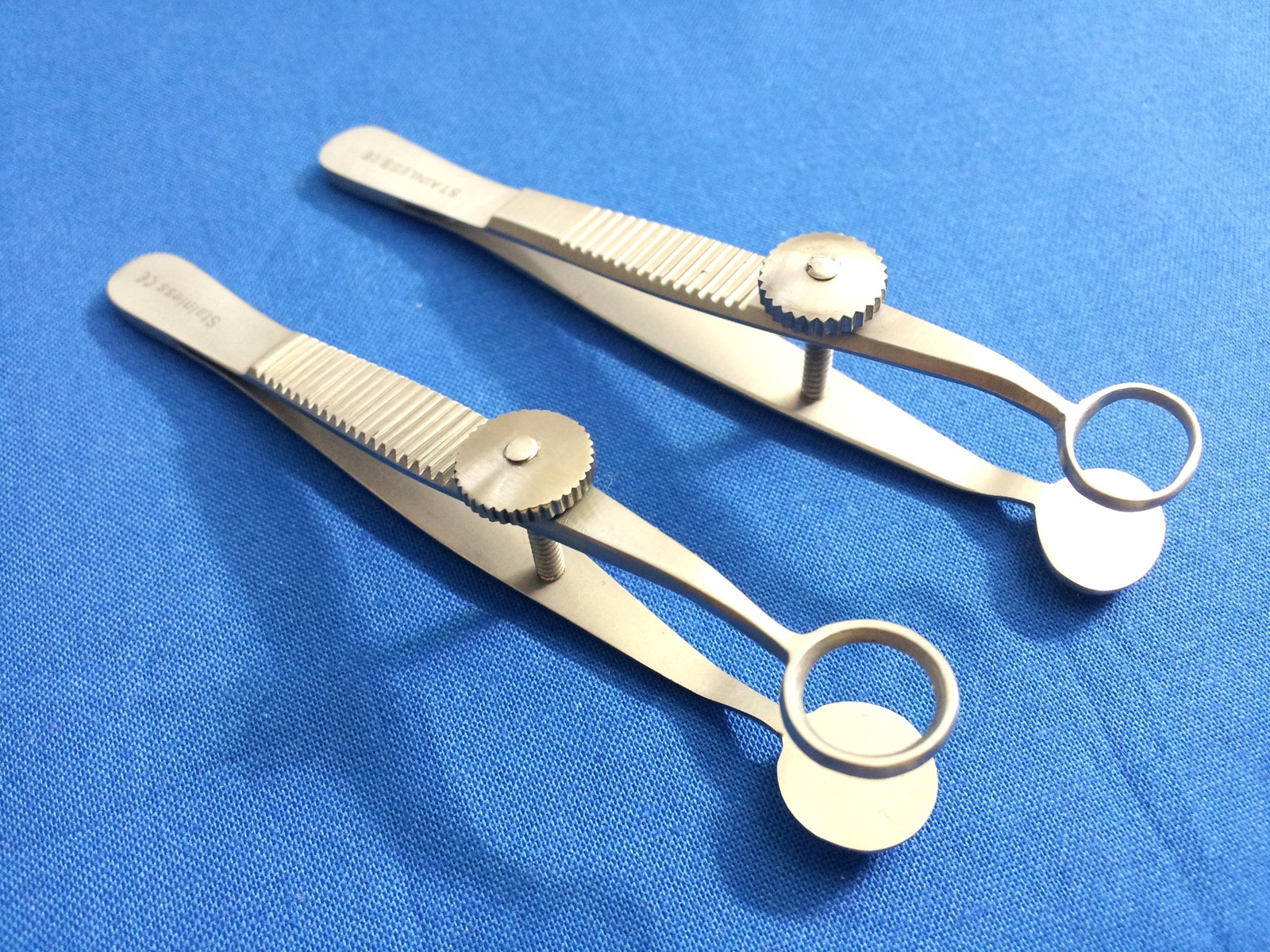 2 O.R GRADE BAIRD +LAMBERT CHALAZION FORCEPS OPHTHALMIC