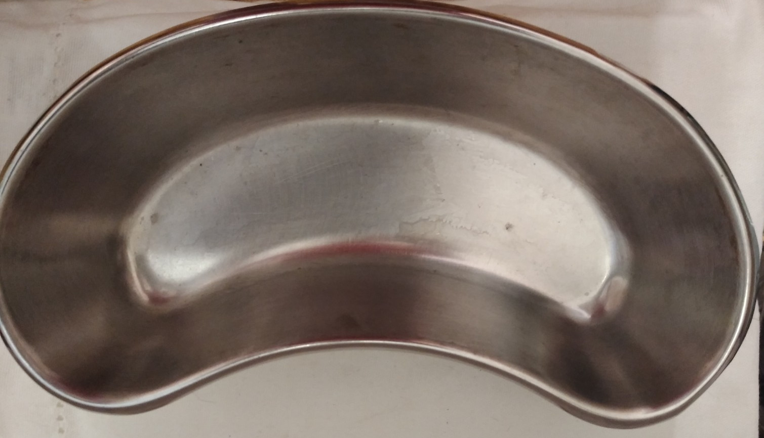 Vintage Medical Stainless Steel Metal Emesis Basin
