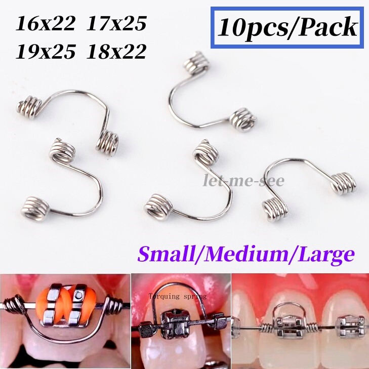 Dental Orthodontic Torquing Torque Spring Rectangular Wire Single Anterior Teeth