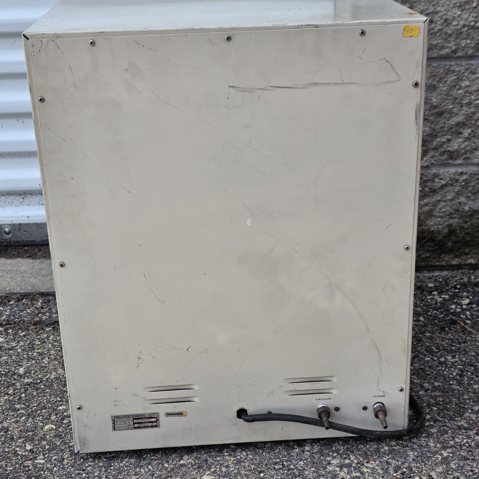 Fisher Scientific Vacuum Oven Model 48 Lab Oven 230V Industrial