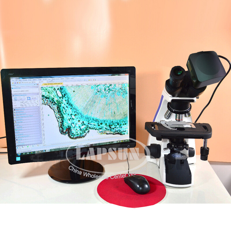 20MP/18MP 1″ Sony IMX183 USB3.0 Biological Video Microscope Camera 0.5X CTV Lens