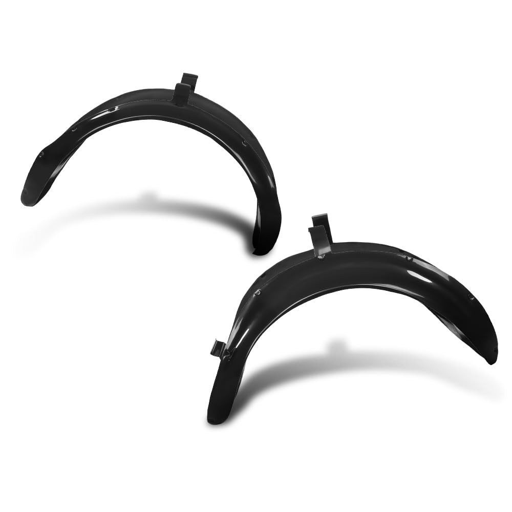 Wheel Fender Flares Corvette C3 1968-1979 Front Rear Black Exterior Trim 4PCS