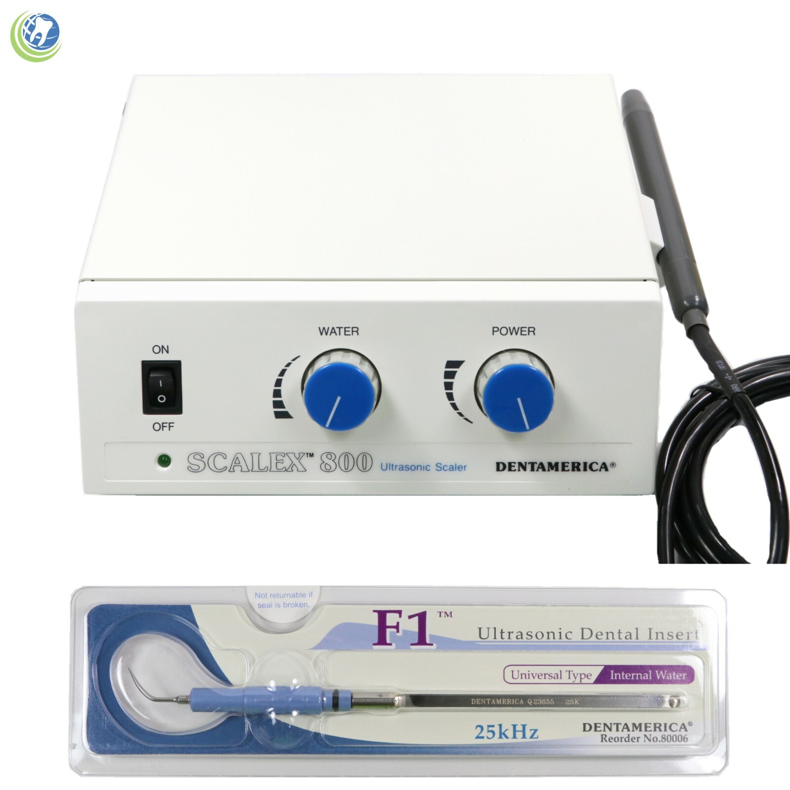 Dentamerica SCALEX 800 Ultrasonic Scaler Periodontic 25kHz F Tip Included