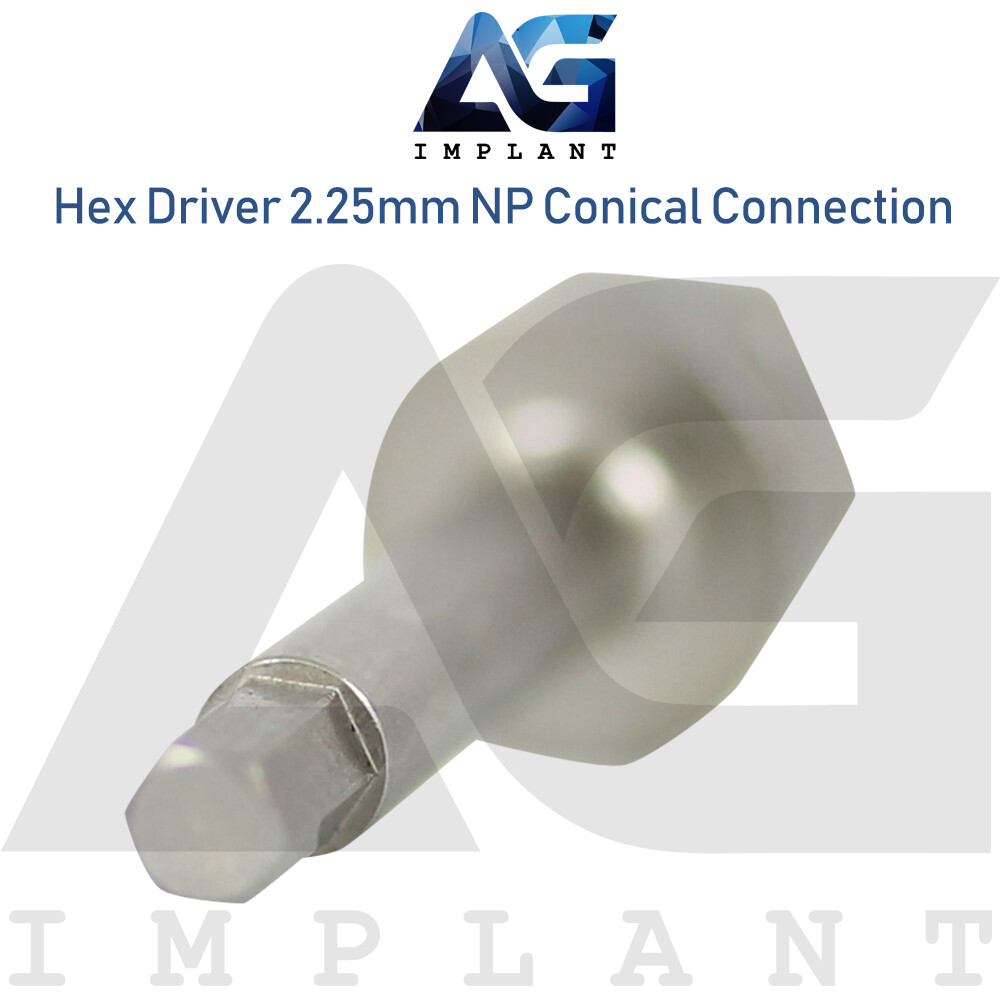 2 Hex Driver NP Conical Connection Screwdriver Tool Dental