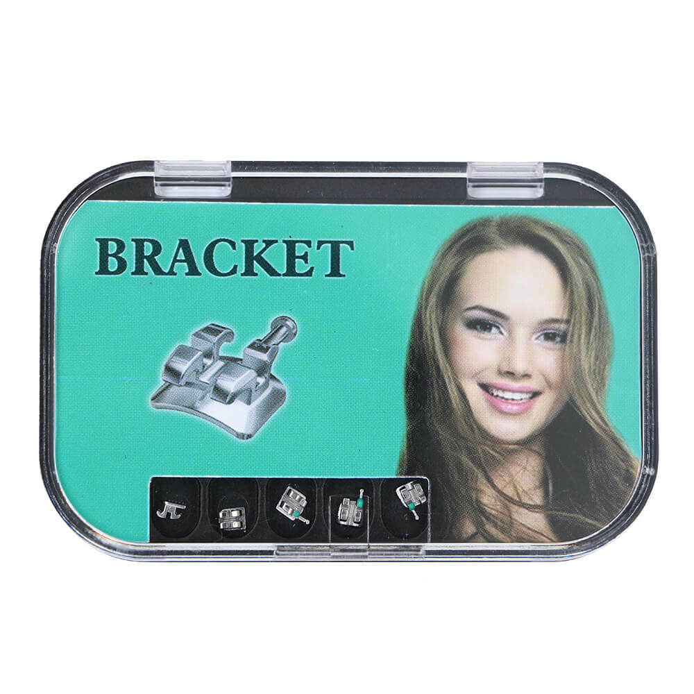 BOMAOER Orthodontic Metal Brackets, Mini MBT 0.022 345″ 5×5, MIM Monoblock
