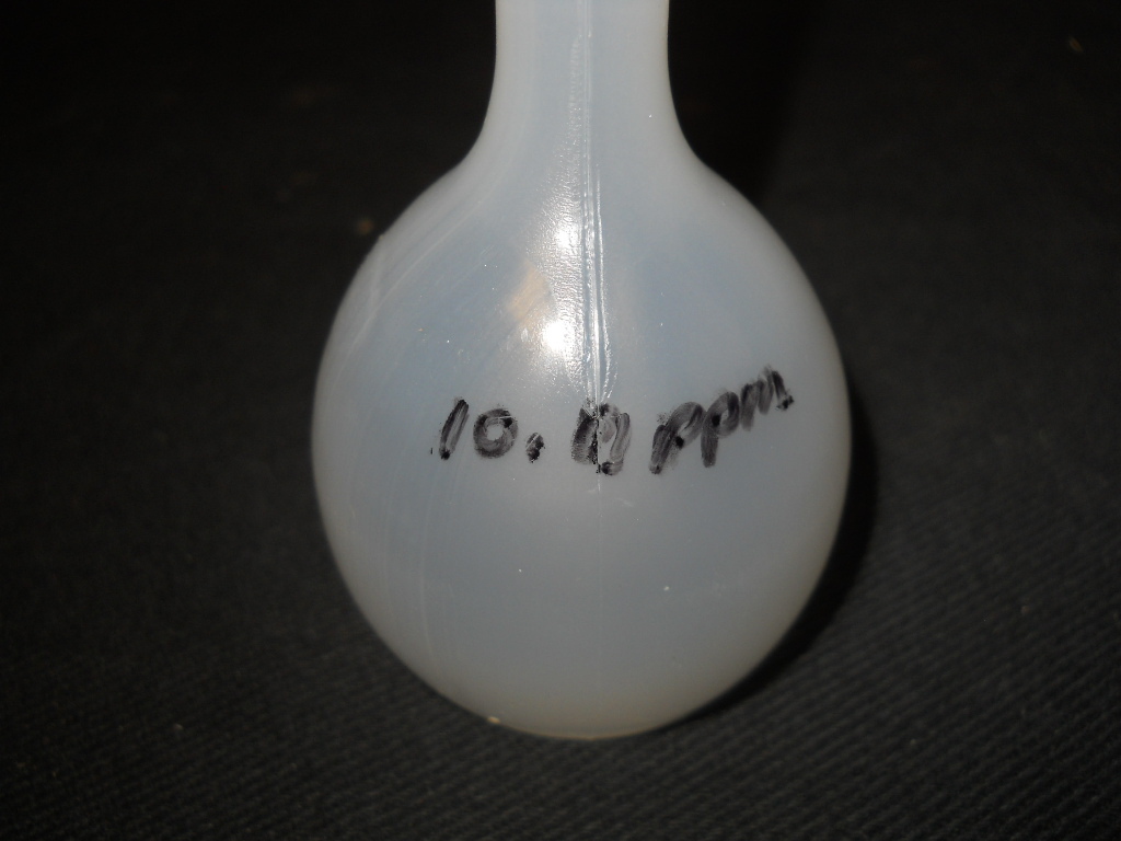 Nalgene 50mL Polypropylene PP Volumetric Flask w/ Screw Cap, 10-198-50A