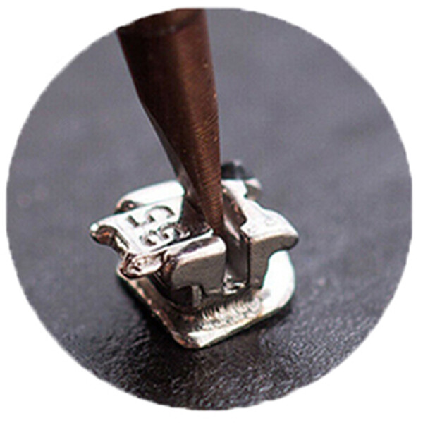 Dental Orthodontic Self-ligating Bracket MBT 022 Mini Metal Braces Easyinsmile