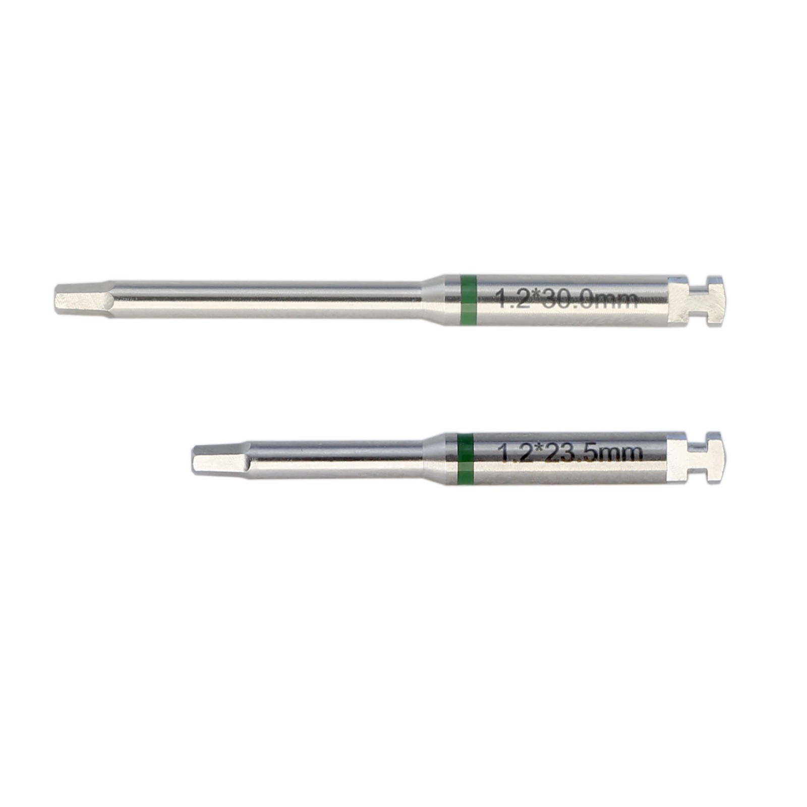 2pcs Dental 3i Impant Hex 1.2 Screwdrivers Latch Drivers Hiossen Long & Short
