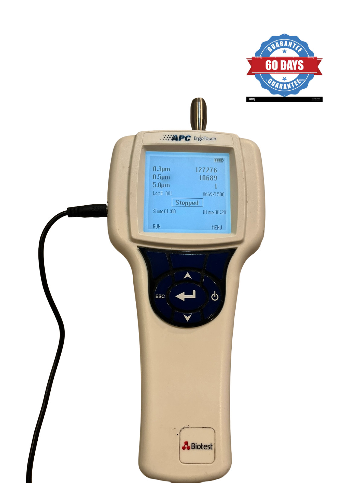 Biotest 9303-01BT APC ErgoTouch Particle Counter + charger 60 days warranty