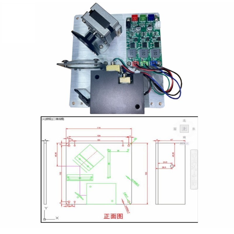 RGB 3W Starlight Laser Full Color Laser Lights Outdoor Landscape + Control Board