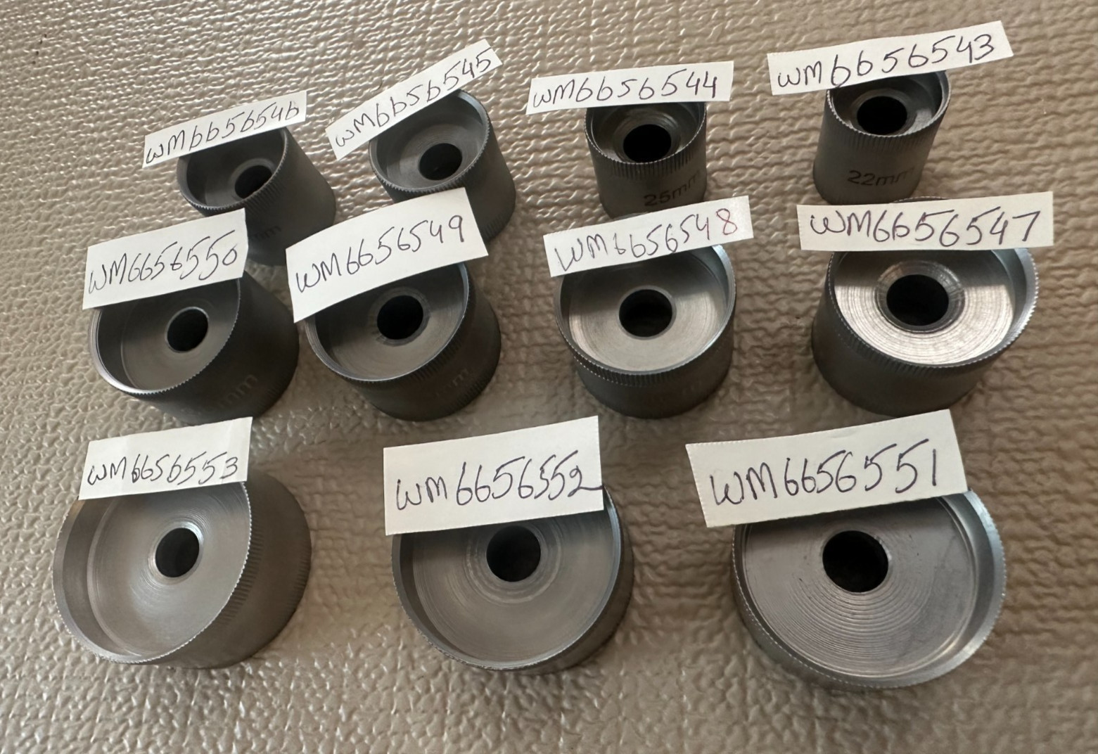 Set of 11 Single Freeman Areola Breast Marker 22,25,28,30,32,34,36,38,40,42,45mm