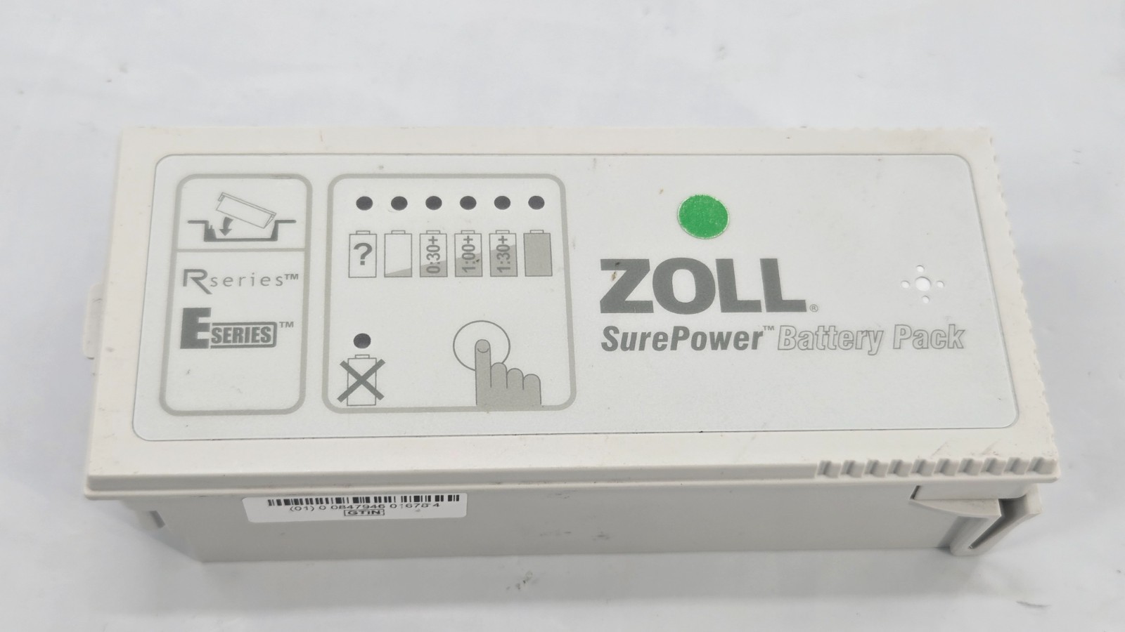Zoll R/E Series SurePower Rechargeable Li-Ion Battery 8019-0535-01