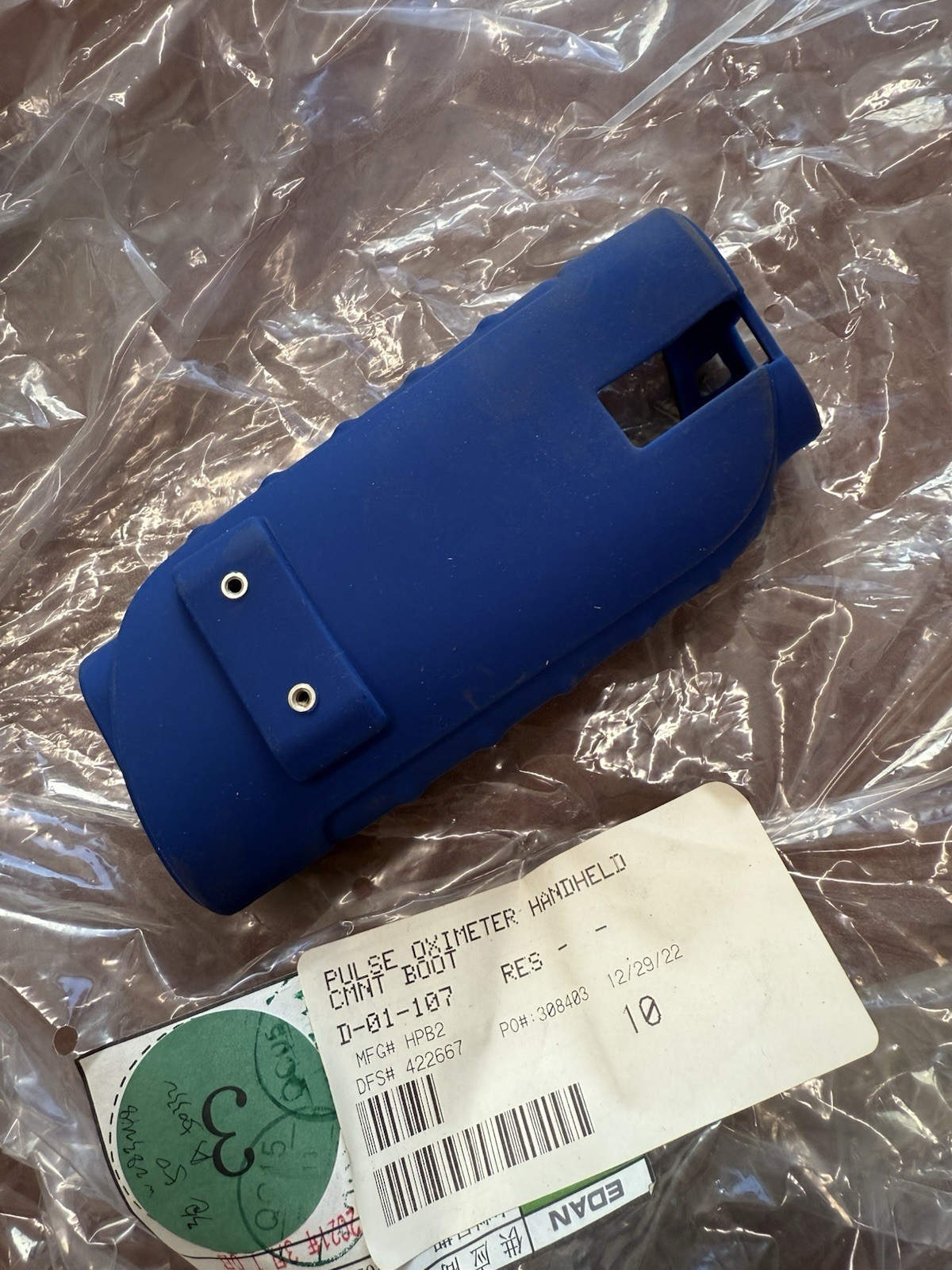 Direct Supply Replacement Protective Boot for Attendant Handheld Pulse Oximeter