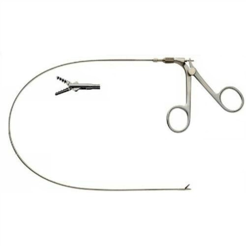 SS Cystoscopy Flexible Forceps Grasping Or Biopsy Double Action Jaws 4 Fr 60cm