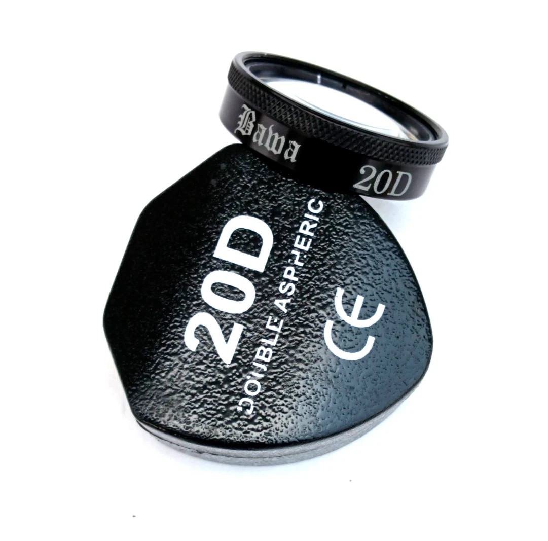 Best Price 20D Ophthalmic/Aspheric Optometrist Diagnostic Black Lens By Dr Bawa