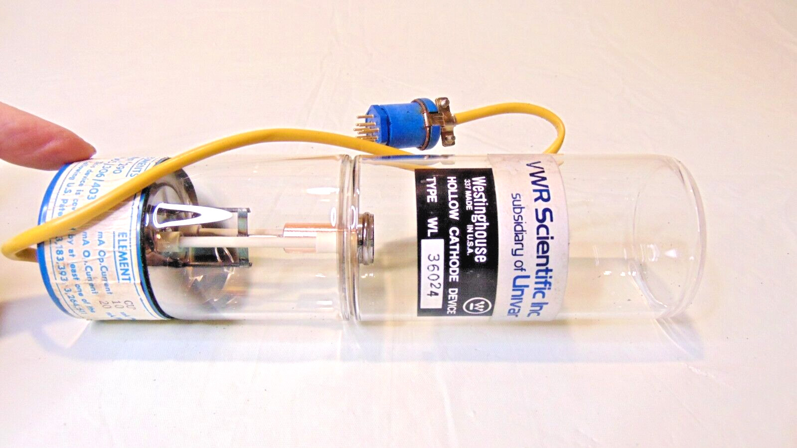 VWR Scientific Inc. Type WL Hollow Cold Cathode Device