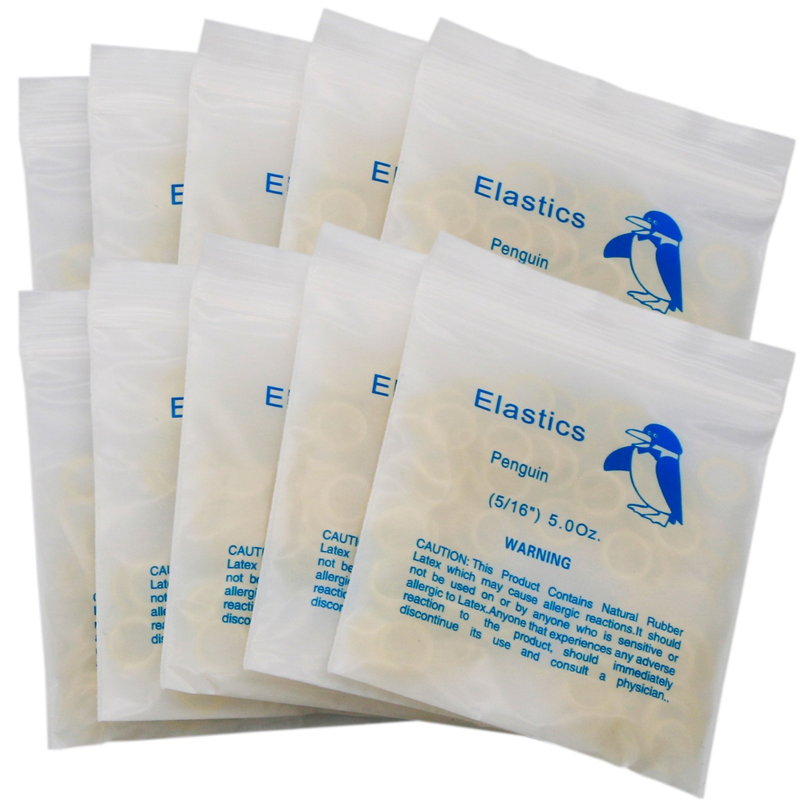 US Dental Ortho Elastics Latex Braces Orthodontic Rubber Bands 3.5,5.0,6.5 OZ