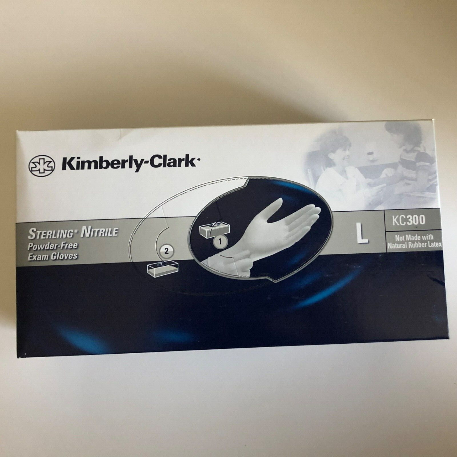 2000 Count Case – Kimberly Clark Nitrile Exam Gloves Size Large Exp. 11/2024