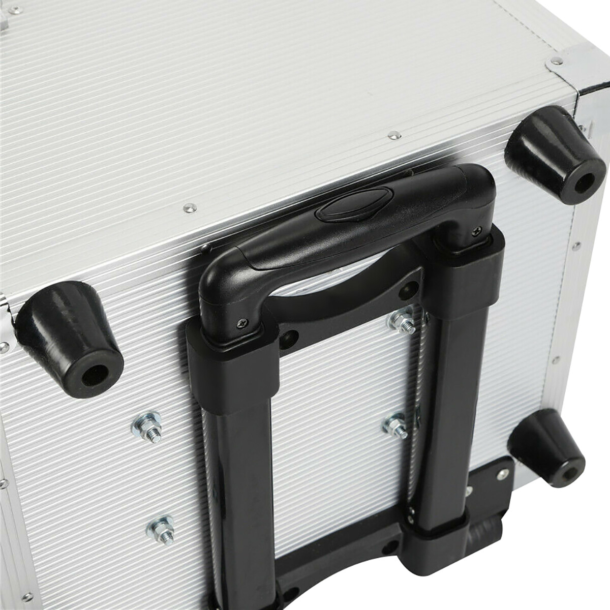 Dental Mobile Delivery Unit Rolling Box Air Compressor Suction+4 Holes 360W USA