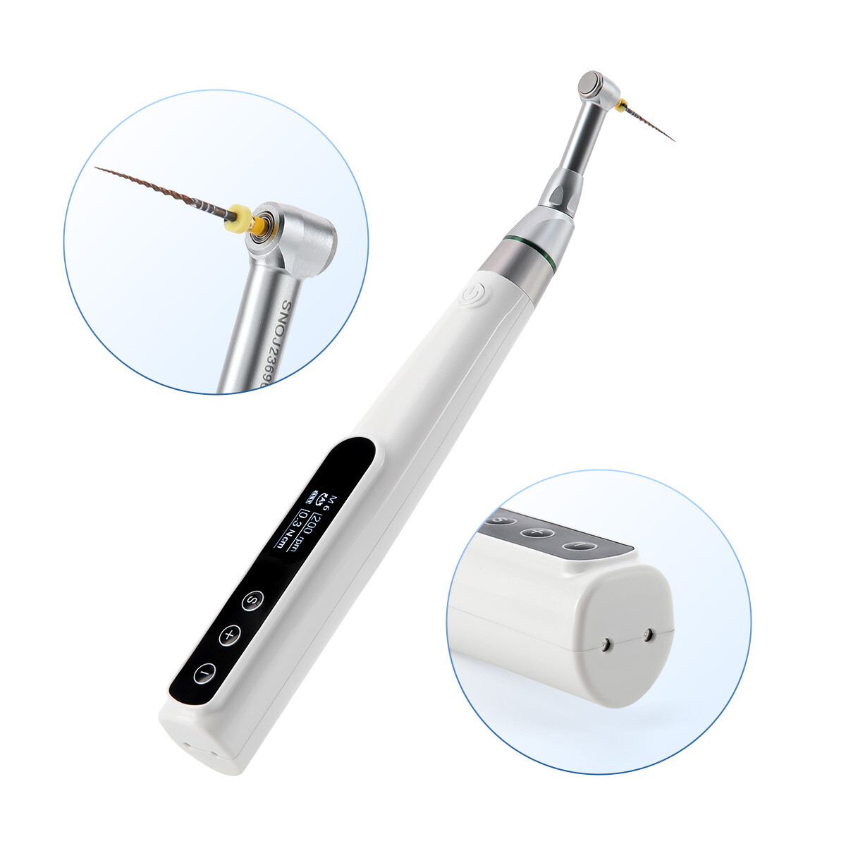 AZDENT Dental Cordless LED 16:1 Endo Motor / Apex Locator Root Canal Finder