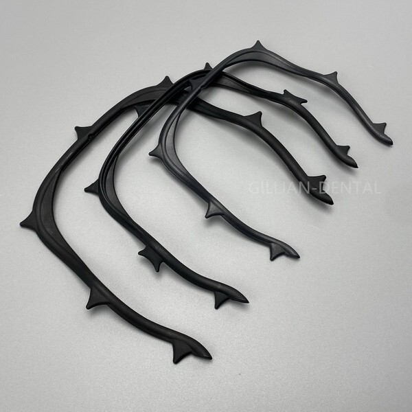 1*Dental Rubber Dam Frame Foldable Frames Hager Light X-Ray Film Bracket Plastic