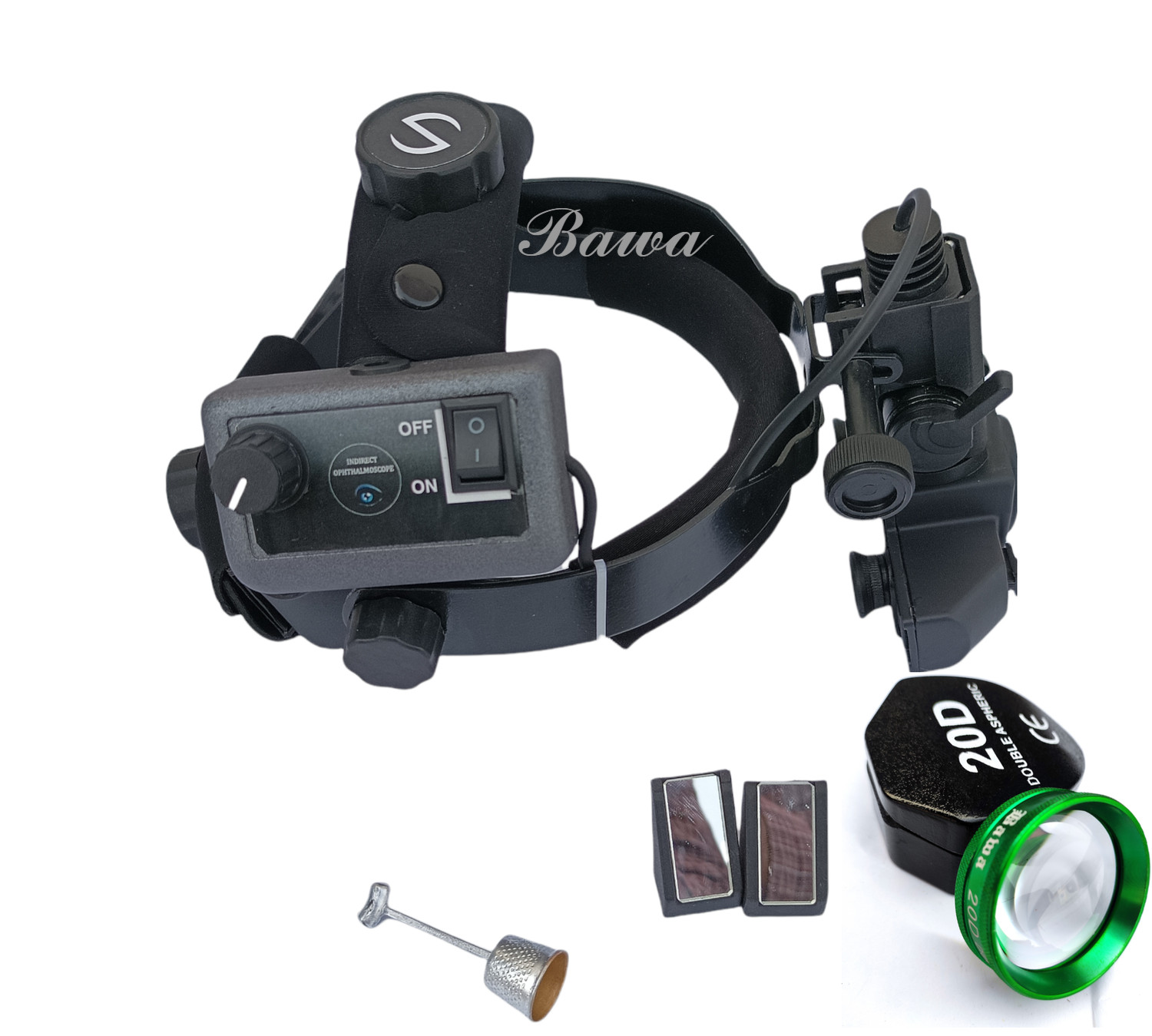 Bawa Cordless Indirect Ophthalmoscope Binocular With 20D Accessories & Free Ship