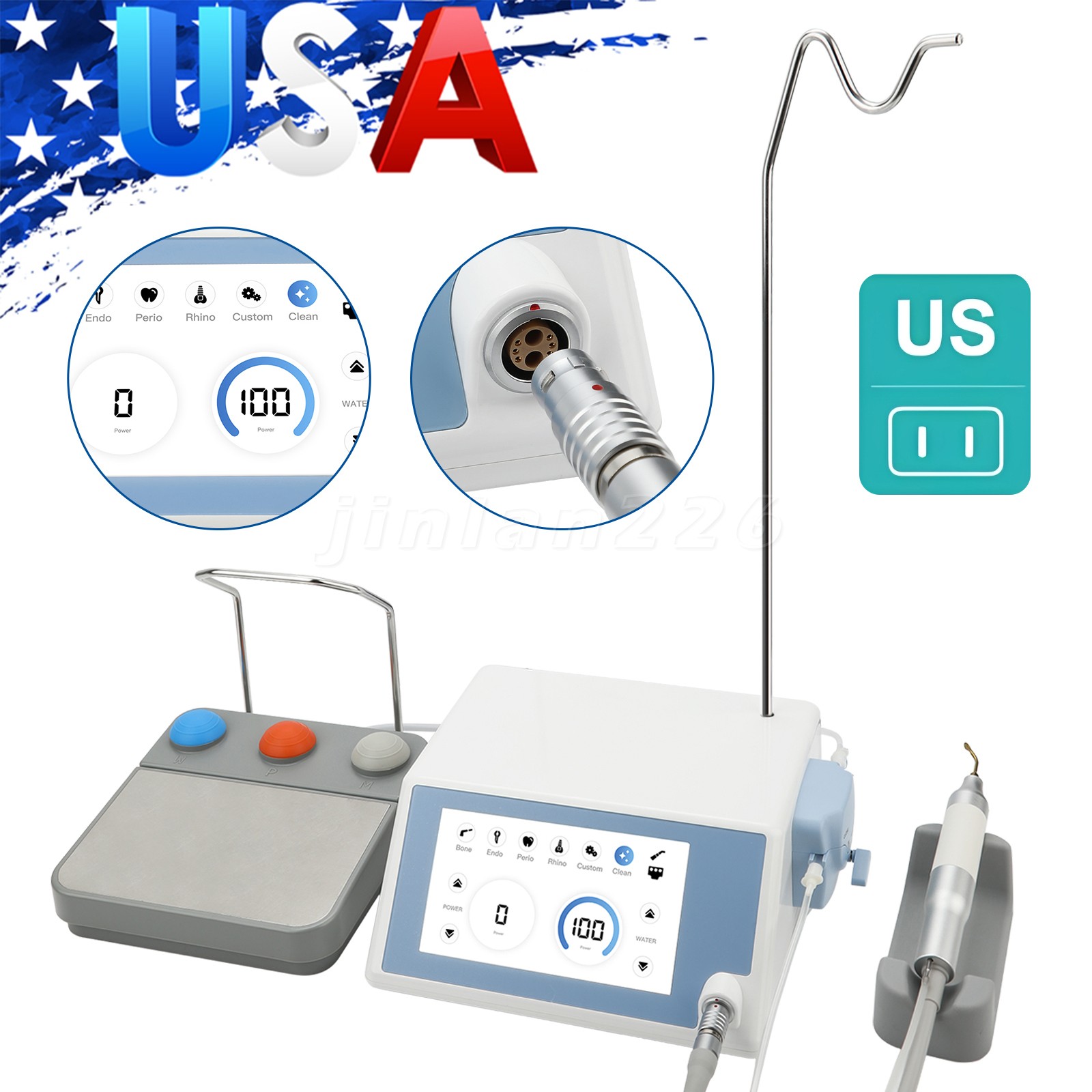 Dental Lab 35,000/35K RPM Marathon Polisher Handpiece for N7 N2 N3 Micromotor US