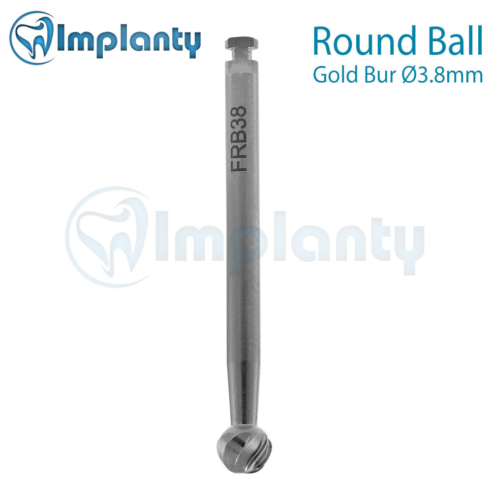 Round Ball Head Bur Ø3.8 Cutter Dental Im plant Sur gery Tool Instrument