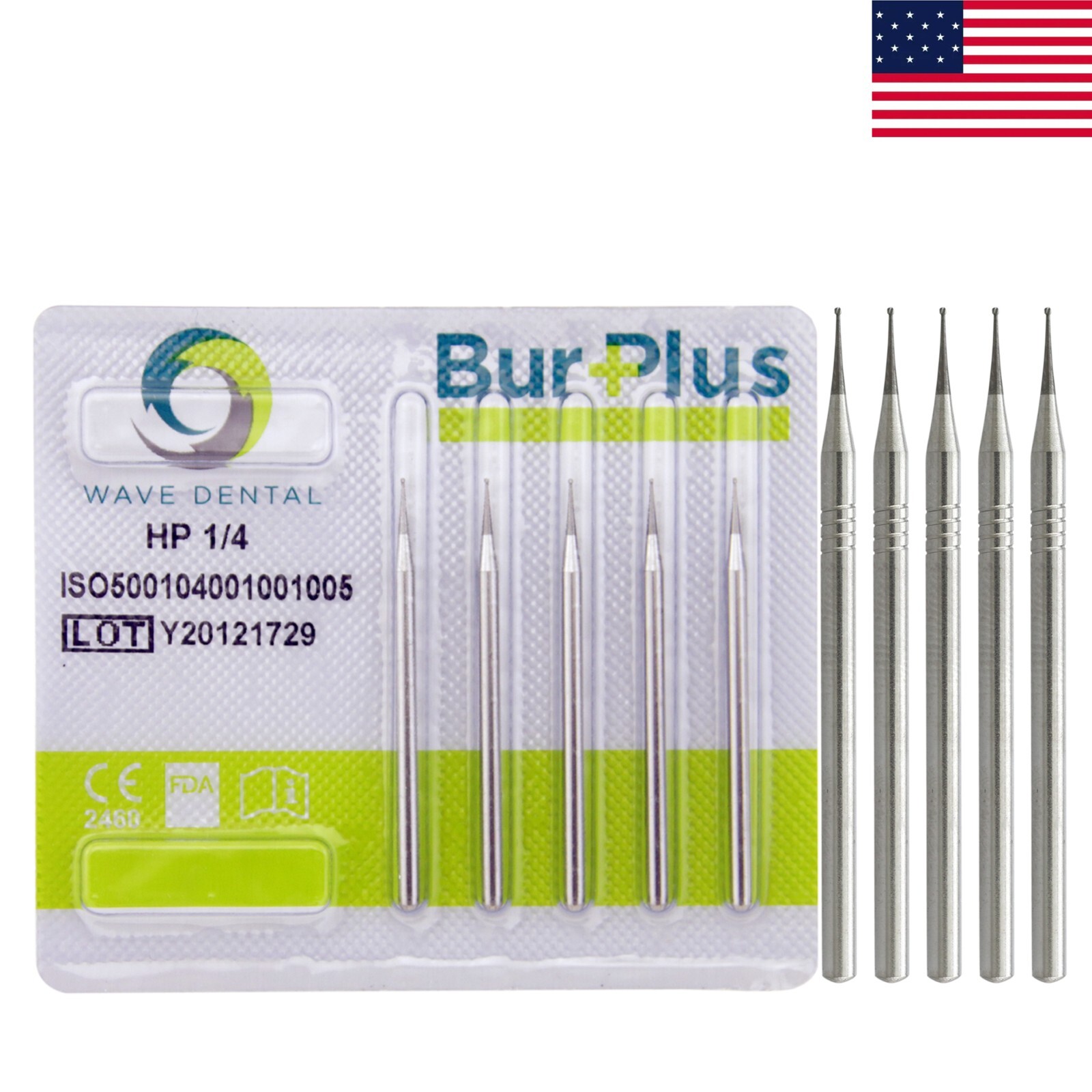 Wave Dental Carbide Burr HP 557 1 2 3 4 5 6 8 702 44.5mm Long Straight Bur Prima