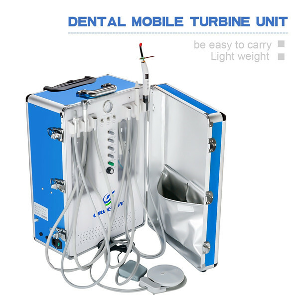 Greeloy 600W GU-P206S Dental Unit Air Compressor With Curing light & Scaler 2H