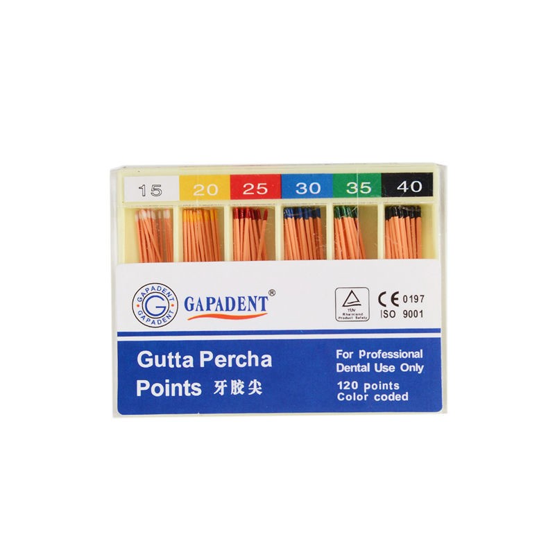 Dental Endodontic Gutta Percha Point Taper F1,F2,F3/0.02/0.04/0.06 15-40#