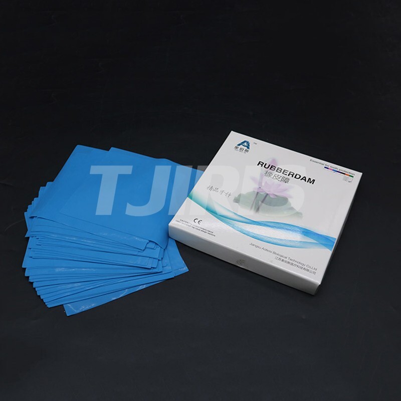 Dental Endodontic Rubber Dam Blossom 6 x 6 Blue Extra thick Dental Dam 36pk