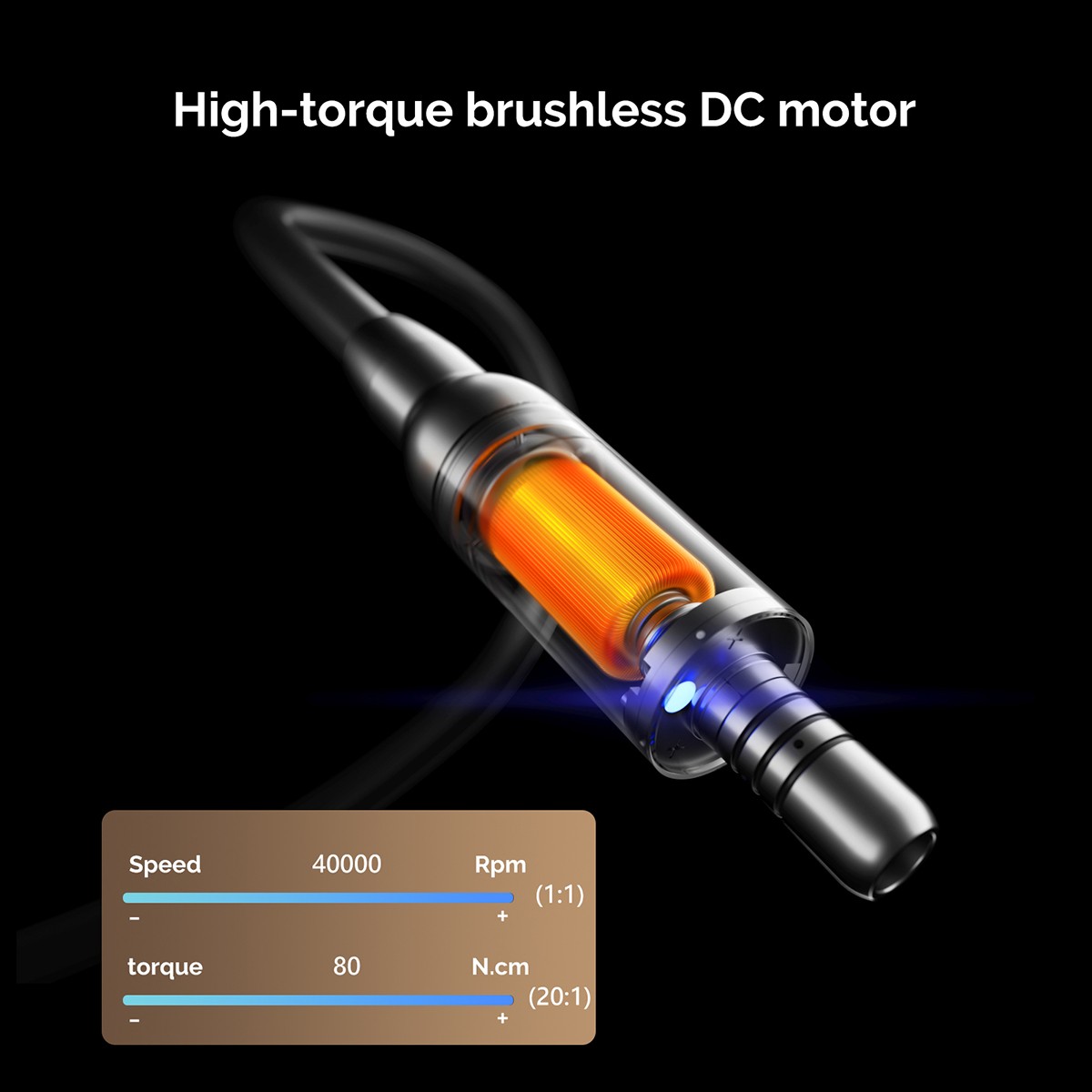 E-generator Pieza de Mano Dental de Alta Velocidad Cabeza de Torsión Cerámica