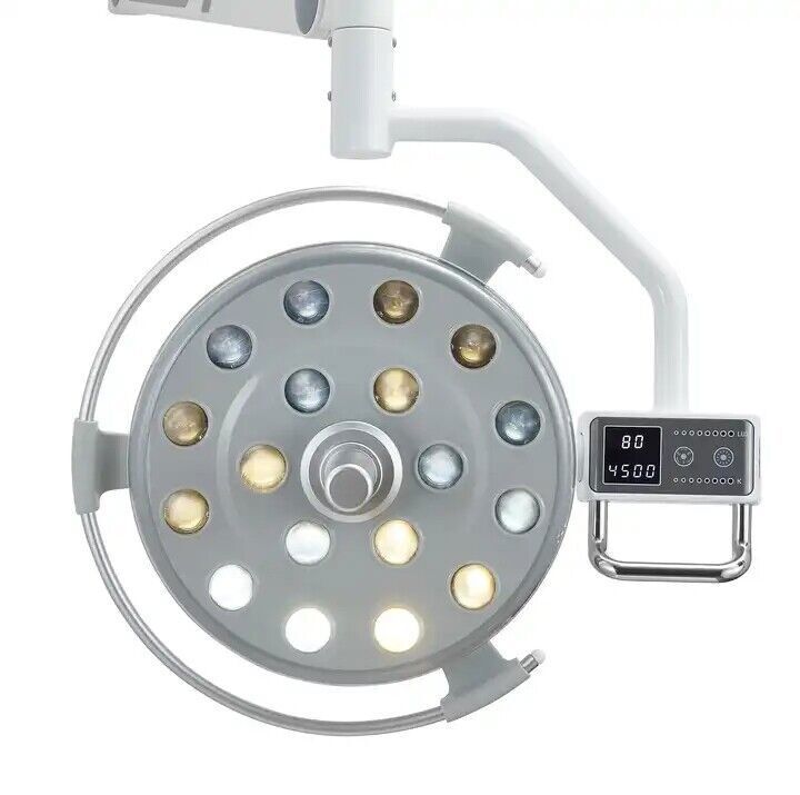 Ceiling-Mounted Dental Surgical LED Shadowless Light Medical VET Surgery Lamp
