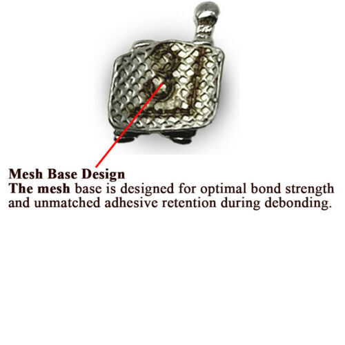 Dental Orthodontic Brackets Passive Self-ligating MINI Metal Braces ROTH/MBT 022