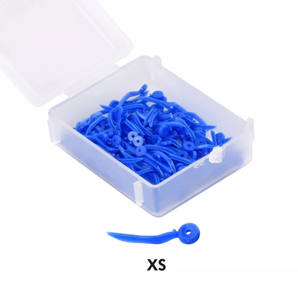 100 Pcs/Box Disposable Plastic Wave Shape Dental Wedges Teeth Wedge Tooth Gap