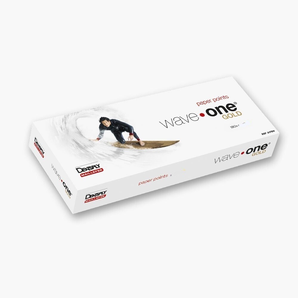 DentSply Sirona WaveOne Gold Absorbent Paper Points Dental Endodontic Wave One