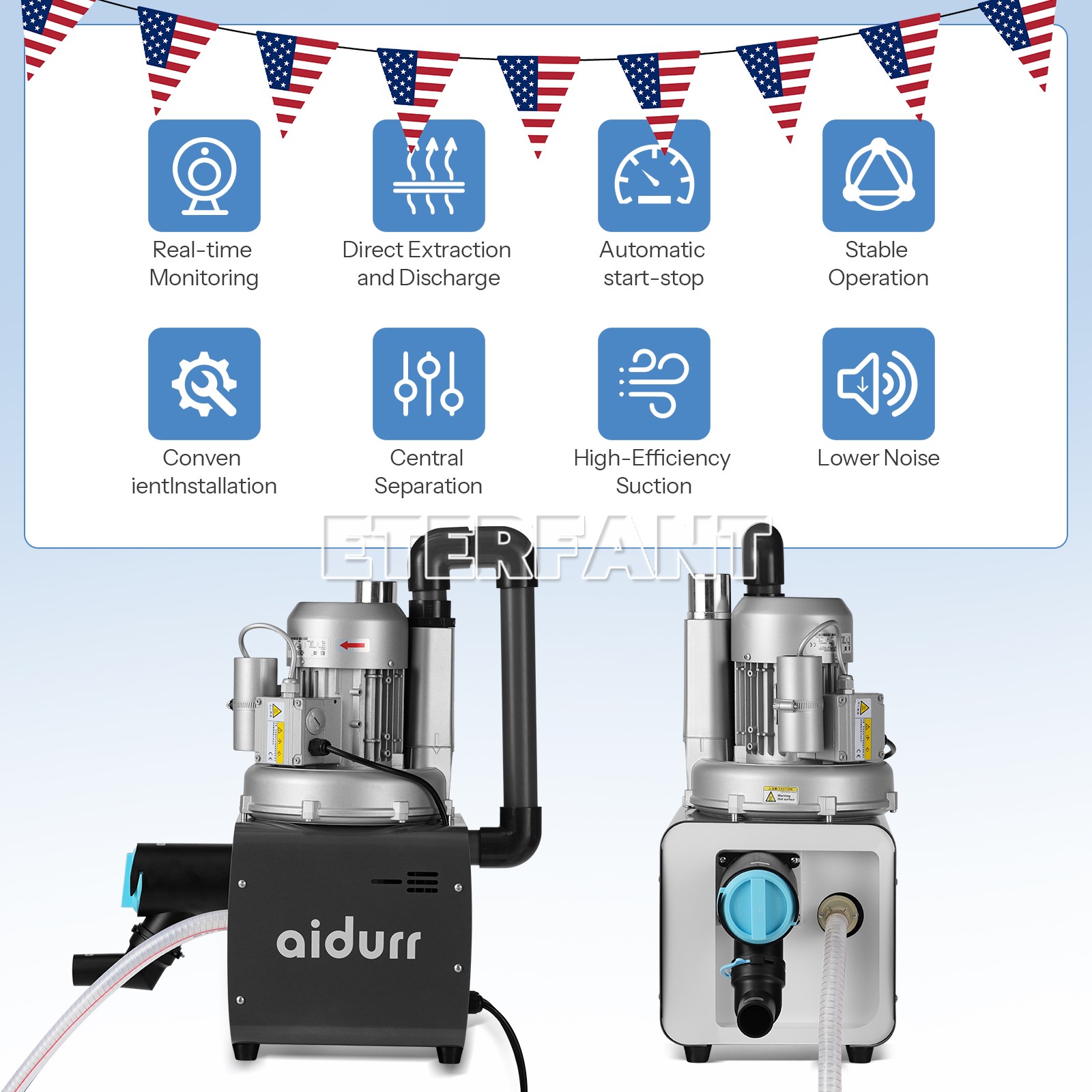 Mobile Cart Dental Delivery Unit System/Electric Suction Machine Vacuum System