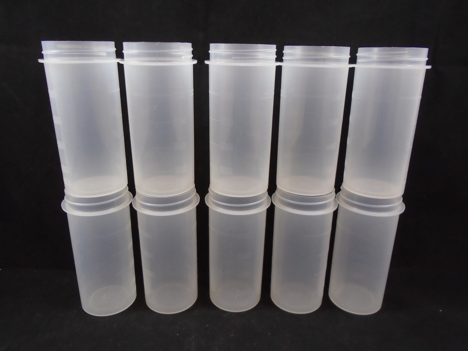 INTERCHIM Plastic Polyethylene PuriFlash 110mL Filter Collection Cup (Lot of 10)