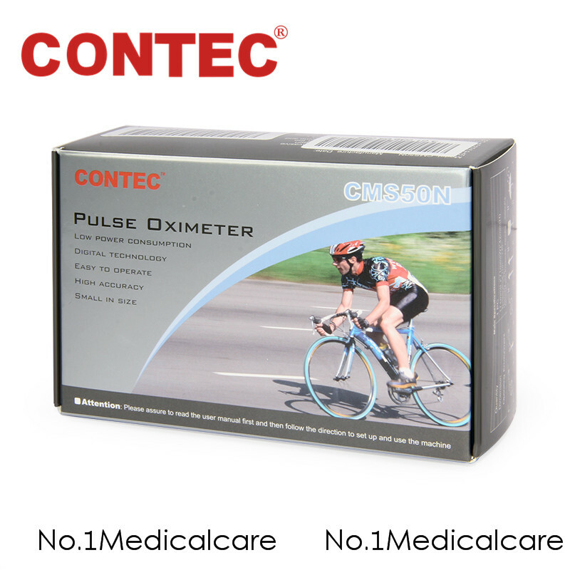 CONTEC OLED Pulse Oximeter Spo2 Fingertip Probe Blood Oxygen Saturation Machine