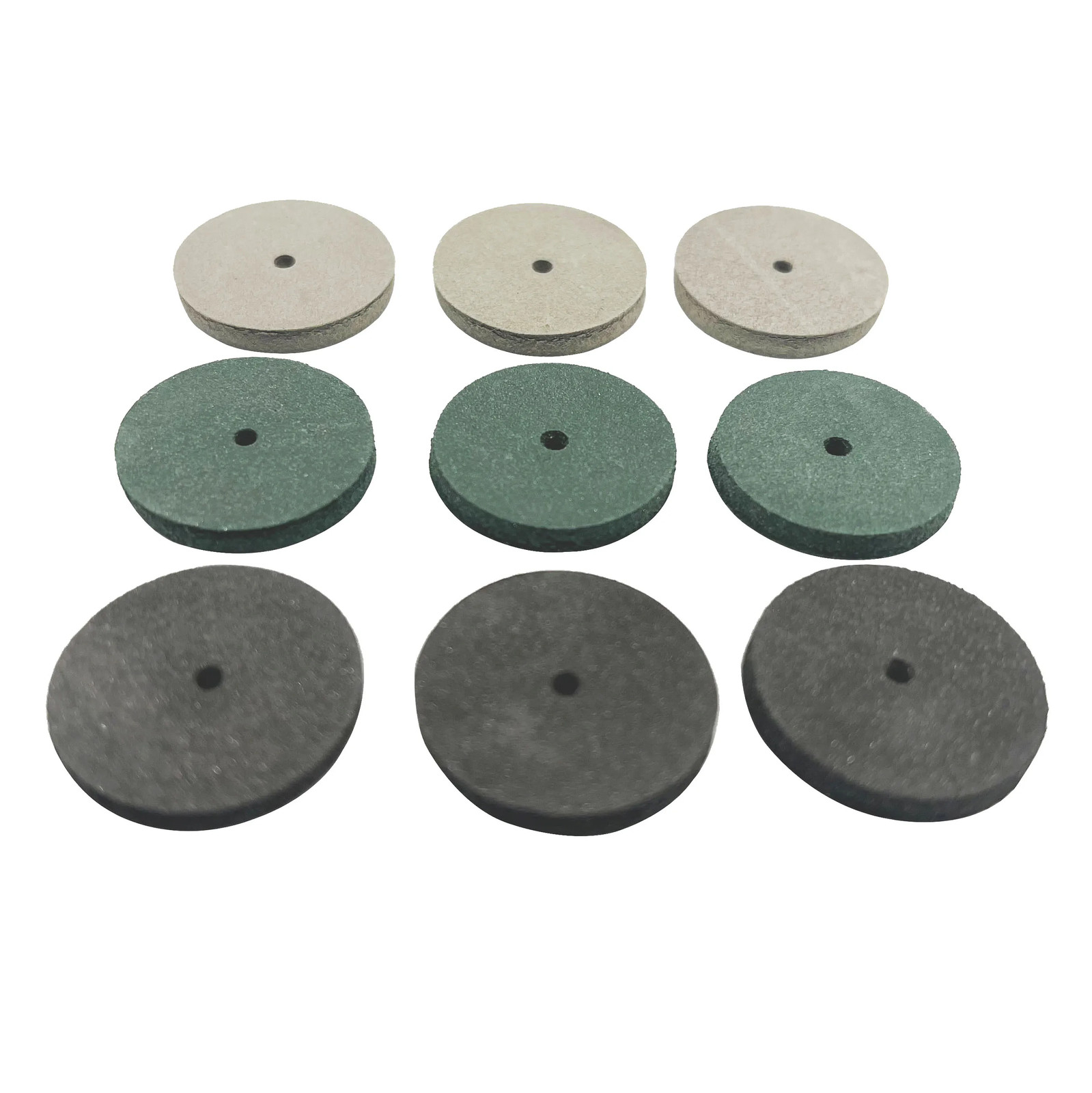 40pcs Rubber Polishing wheels Dental Jewelry Rotary Tool Polisher mixed colors