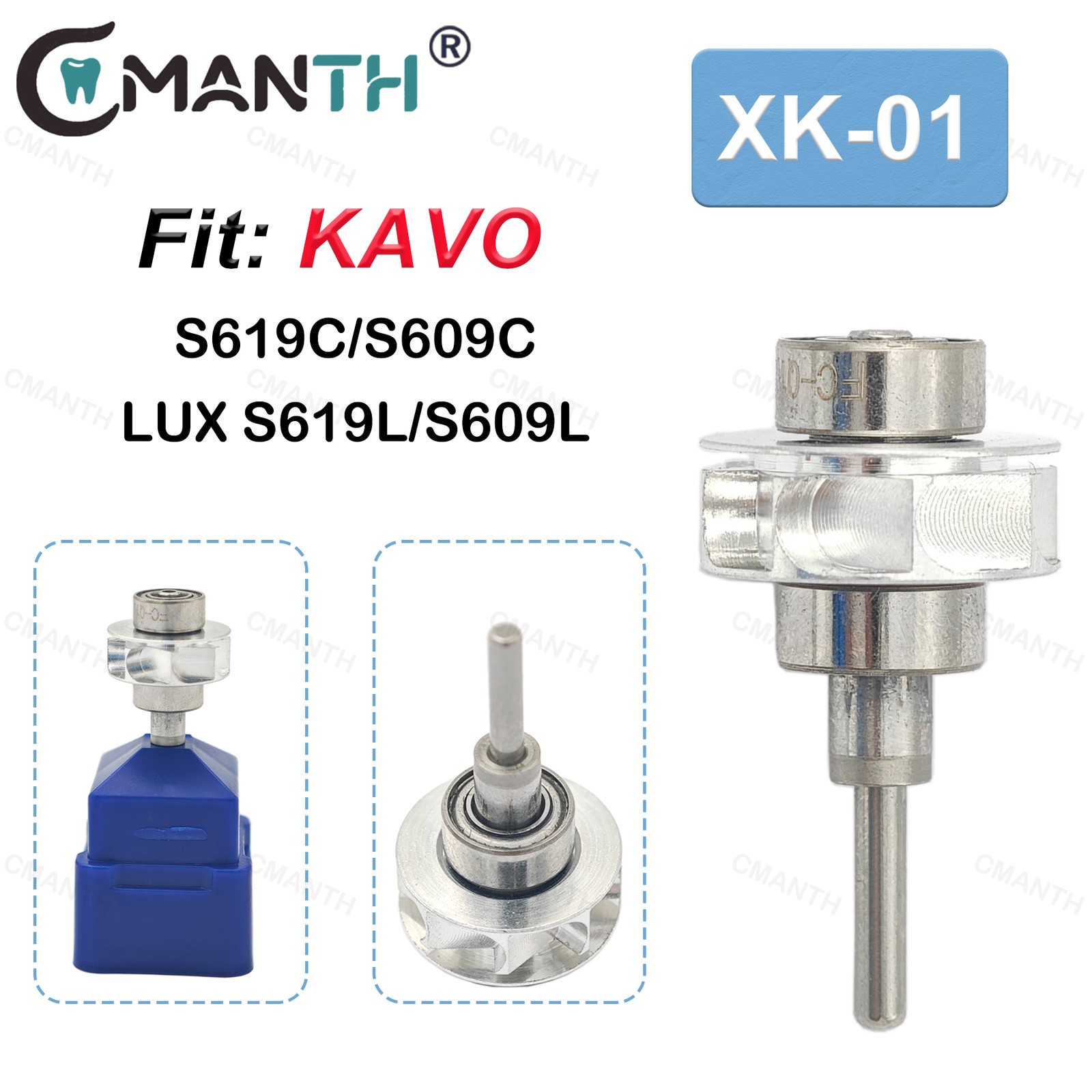 Dental Handpiece Rotor Turbine Cartridge For KAVO High Speed Handpiece Air Rotor