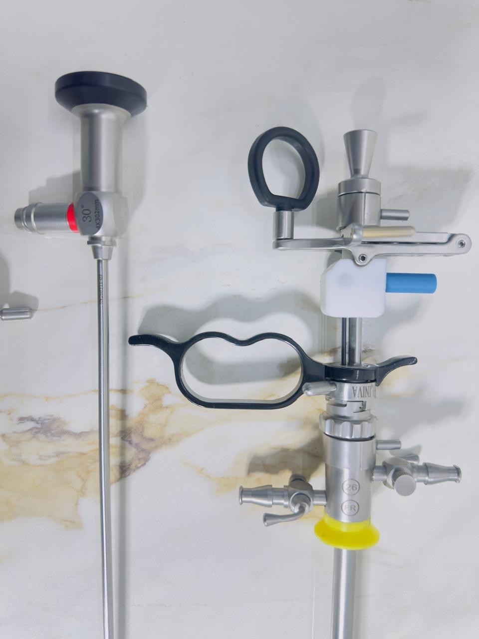 Bipolar Resectoscope Set Large, 24/26 Fr./Charr. with continuous flow And Loop
