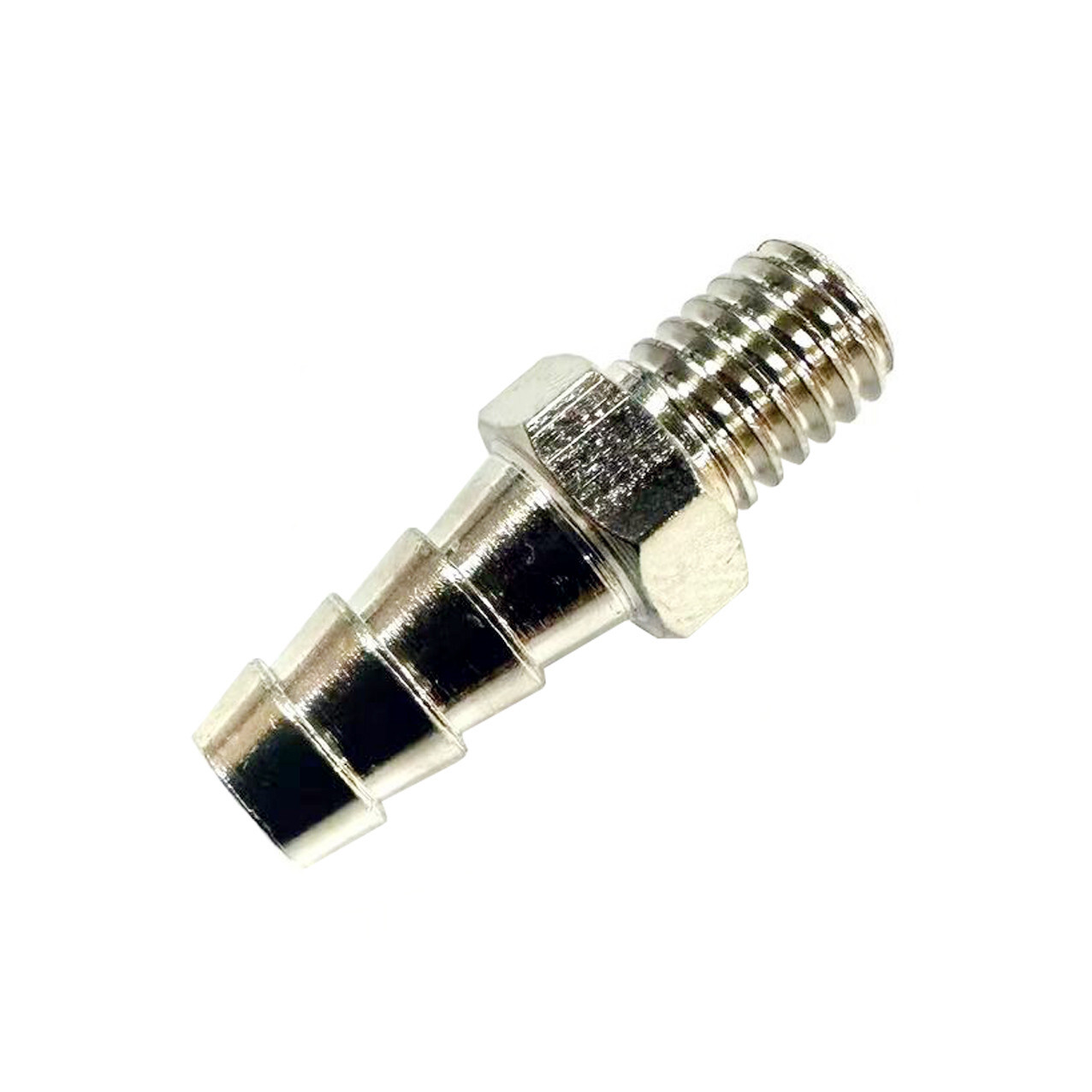 Dental 1/8″x10-32 Brass Barb (For Pressure Head Assembly)(25/pk) Similar to DCI