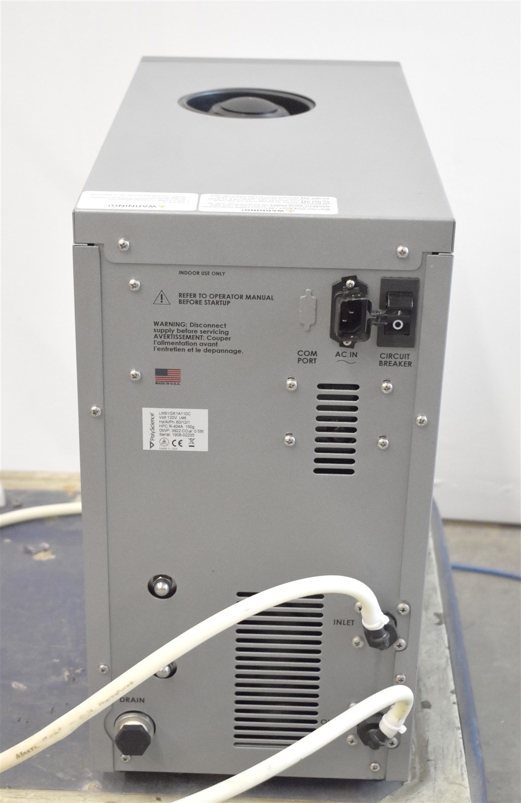 PolyScience LM6 Recirculating Chiller LM61GX1A110C 120V