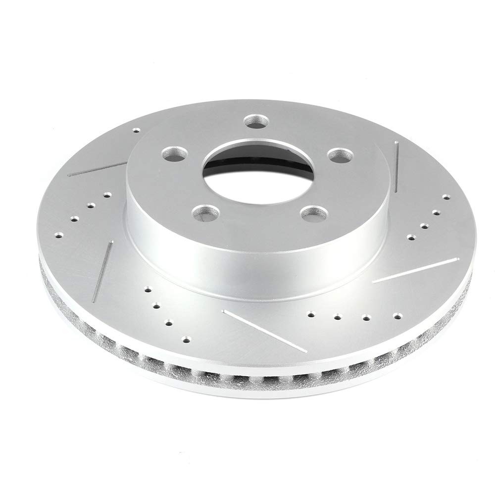 Front Drilled Slotted Brake Rotors Discs fit For 2002-2007 Jeep Liberty