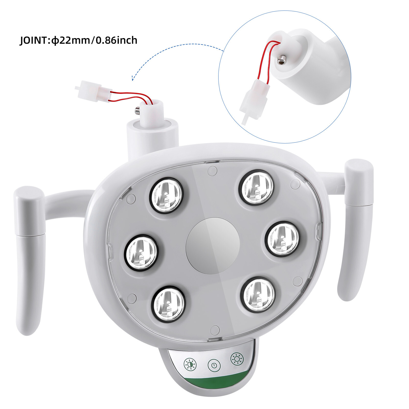 COXO Dental 6 LED Lamp Oral Light Induction Senser Control Lamp for Dental Chair