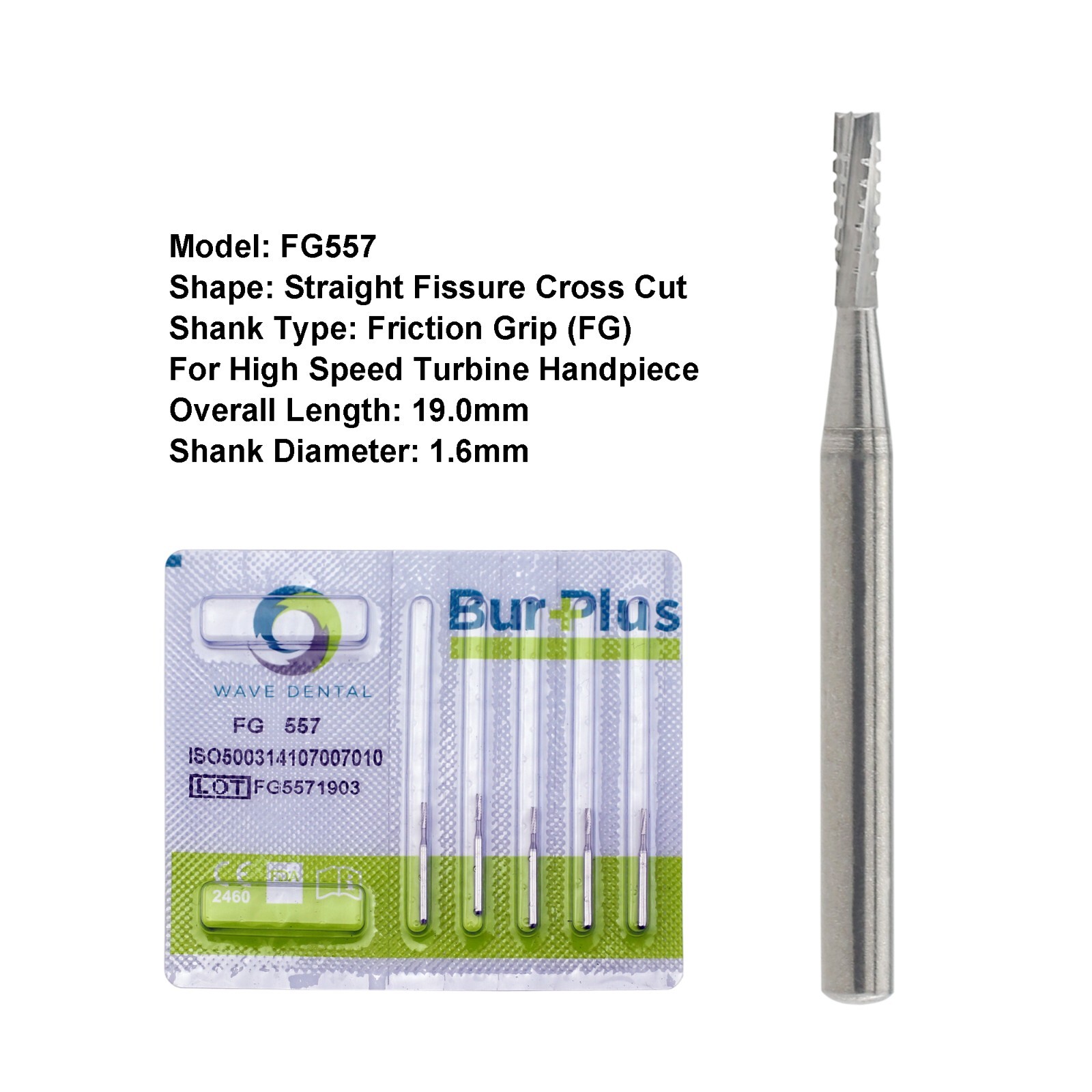 BEING Dental Turbine High Speed Handpiece KaVo Coupler 4 Hole FG Burs 330 557 2