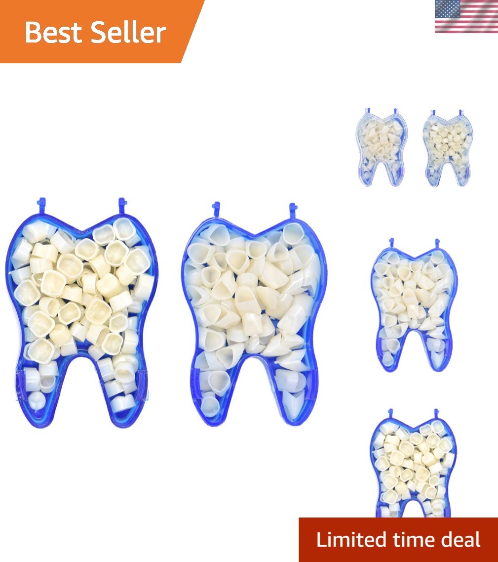 Dual Dental Temporary Crown Kit – Anterior & Molar Posterior Crowns Included