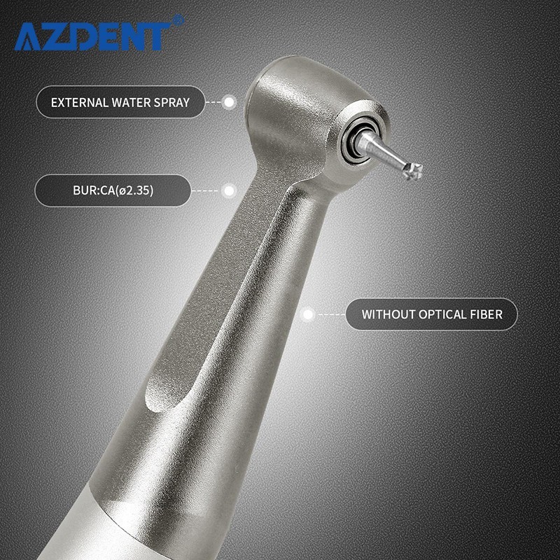 NSK Style Dental 1:1 Low Speed Handpiece Push Button Contra Angle AZDENT